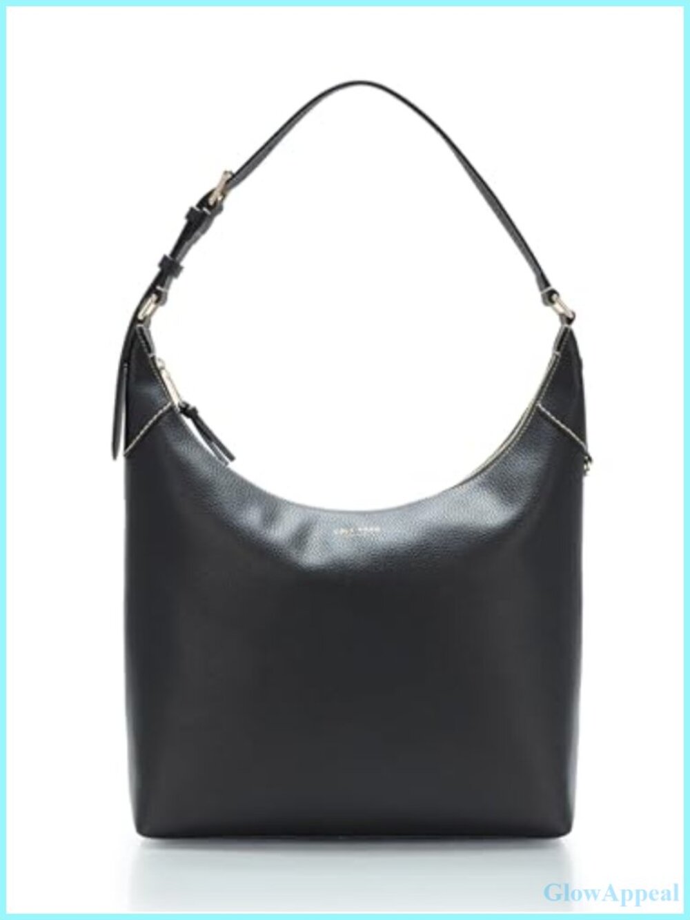 Cole Haan Florence Hobo Shoulder Bag Zip Closure